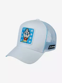 Бейсболка с сеточкой CAPSLAB CL/DC2/2/WON1 DC Comics Wonder Woman (белый), Белый