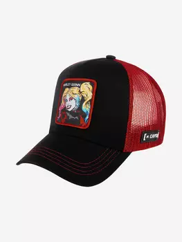 Бейсболка с сеточкой CAPSLAB CL/DC3/1/CAS/HAR1 DC Comics Harley Queen (черный), Черный