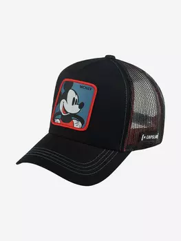Бейсболка с сеточкой CAPSLAB CL/DIS/1/MIC2 Disney Mickey Mouse (черный), Черный