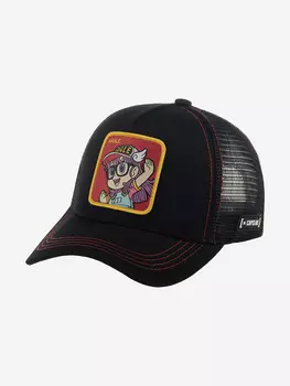 Бейсболка с сеточкой CAPSLAB CL/DRS/1/ROB2 Dr Slump Arale (черный), Черный