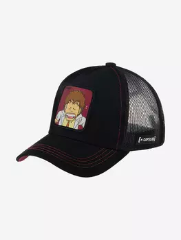 Бейсболка с сеточкой CAPSLAB CL/DRS/1/SEN1 Dr Slump Senbei (черный), Черный