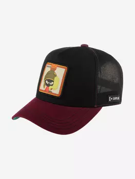 Бейсболка с сеточкой CAPSLAB CL/LOO10/1/CT/VMAR Looney Tunes Marvin the Martian (черный), Черный