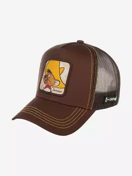 Бейсболка с сеточкой CAPSLAB CL/LOO2/1/SPE1 Looney Tunes Speedy Gonzales (коричневый), Коричневый
