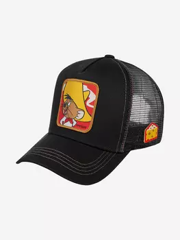 Бейсболка с сеточкой CAPSLAB CL/LOO2/1/SPE2 Looney Tunes Speedy Gonzales (черный), Черный