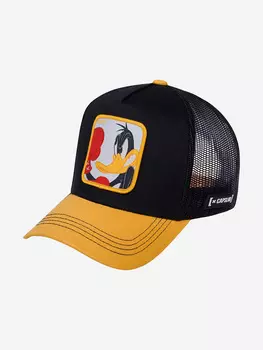 Бейсболка с сеточкой CAPSLAB CL/LOO3/1/DUK Looney Tunes Daffy Duck (желтый), Желтый