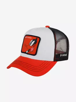 Бейсболка с сеточкой CAPSLAB CL/LOO5/1/DAF1 Looney Tunes Daffy Duck (белый), Белый