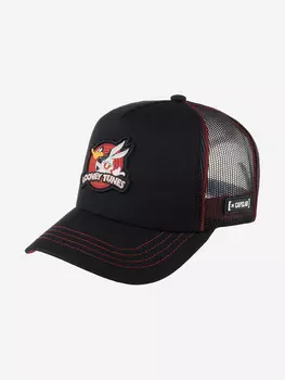 Бейсболка с сеточкой CAPSLAB CL/LOO7/1/CAS/LO1 Looney Tunes Daffy Duck and Bugs Bunny (черный), Черный