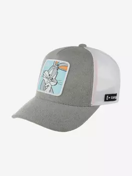 Бейсболка с сеточкой CAPSLAB CL/LOO8/1/CT/BUG4 Looney Tunes Bugs Bunny (серый), Серый