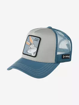 Бейсболка с сеточкой CAPSLAB CL/LOO8/1/CT/BUG2 Looney Tunes Bugs Bunny (серый), Серый