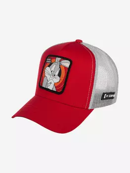 Бейсболка с сеточкой CAPSLAB CL/LOO/1/BUG1 Looney Tunes Bugs Bunny (красный), Красный