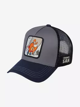 Бейсболка с сеточкой CAPSLAB CL/LOO/1/SAM2 Looney Tunes Yosemite Sam (серый), Серый