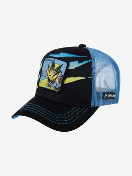 Бейсболка с сеточкой CAPSLAB CL/MAR4/1/WOL1 Marvel Wolverine (черный), Черный