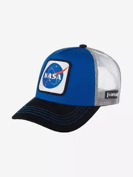 Бейсболка с сеточкой CAPSLAB CL/NASA/1/NAS3 NASA (синий), Синий