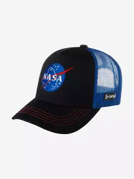 Бейсболка с сеточкой CAPSLAB CL/NASA/1/NAS4 NASA (черный), Черный