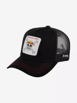 Бейсболка с сеточкой CAPSLAB CL/OP1/1/SKU2 One Piece Skull (черный), Черный