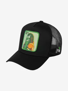 Бейсболка с сеточкой CAPSLAB CL/REM/1/CKL2 Rick and Morty Pickle Rick (черный), Черный