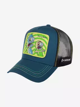 Бейсболка с сеточкой CAPSLAB CL/REM/1/PSY1 Rick and Morty Portal (синий), Синий