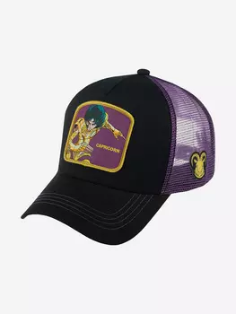 Бейсболка с сеточкой CAPSLAB CL/SAI/1/CAP Saint Seiya Capricorn (черный), Черный