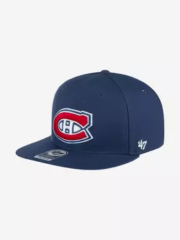 Бейсболка с прямым козырьком 47 BRAND H-NSHOT10WBP Montreal Canadiens NHL (серый), Серый