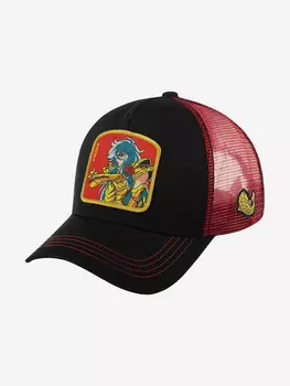 Бейсболка с сеточкой CAPSLAB CL/SAI/1/PIS Saint Seiya Pisces (черный), Черный