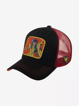 Бейсболка с сеточкой CAPSLAB CL/SAI/1/SCO Saint Seiya Scorpio (черный), Черный