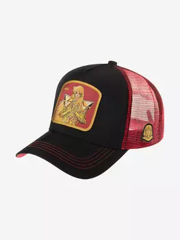 Бейсболка с сеточкой CAPSLAB CL/SAI/1/VIR Saint Seiya Virgo (черный), Черный