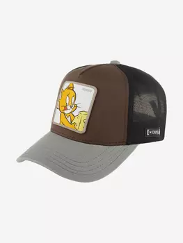 Бейсболка с сеточкой CAPSLAB CL/TAJ5/1/CT/TJ1 Tom And Jerry Jerry (коричневый), Коричневый