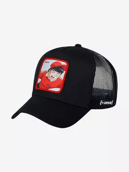 Бейсболка с сеточкой CAPSLAB CL/TSU/1/WAK4 Captain Tsubasa Genzo Wakabayashi (черный), Черный