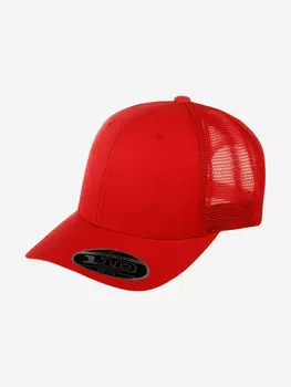 Бейсболка с сеточкой FLEXFIT 110M (красный), Красный