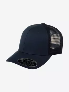 Бейсболка с сеточкой FLEXFIT 110M (синий), Синий