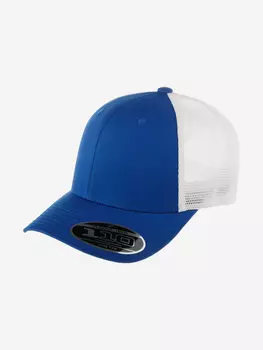 Бейсболка с сеточкой FLEXFIT 110MT (синий), Синий