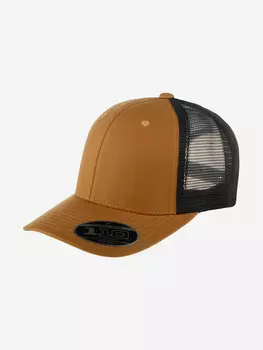 Бейсболка с сеточкой FLEXFIT 110ST (коричневый), Коричневый