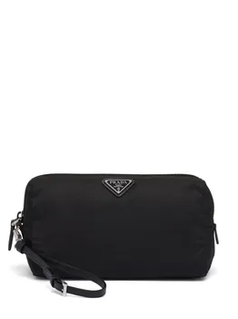 Клатч Re-Nylon на молнии Prada, черный