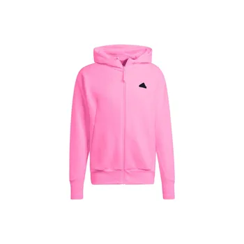 Adidas Мужская спортивная куртка с капюшоном на молнии, верхняя одежда розового цвета IN5091 L