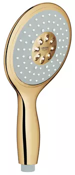 Ручной душ GROHE Power&amp;Soul, 130 мм, 4 режима струи, холодный рассвет глянец (27672GL0)