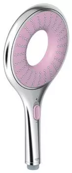 Ручной душ GROHE Rainshower Icon (2 режима), хром/розовый (27447000)