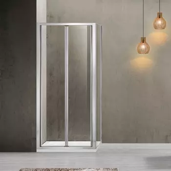 Душевой уголок Vincea Garda VSR-1G8090CL 80х90 хром, стекло прозрачное