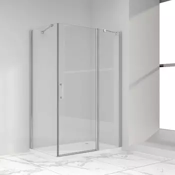 Душевой уголок Vincea Orta VSR-1O9010CL 100х90 хром, стекло прозрачное