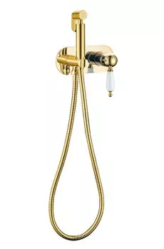 Гигиенический душ Boheme Imperiale 425 со смесителем, золото