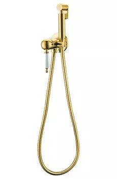 Гигиенический душ Boheme Imperiale 435 со смесителем, золото
