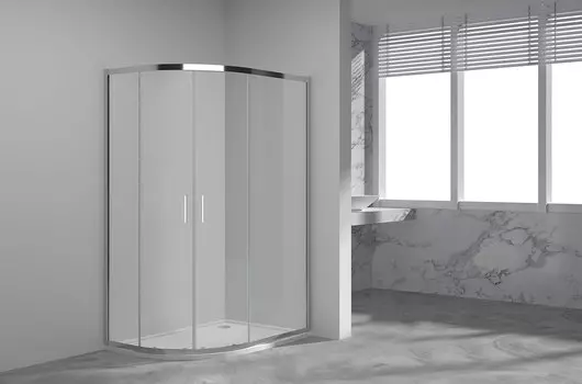 Душевой уголок Vincea Garda VSJ-1G129CL 120х90 хром, стекло прозрачное