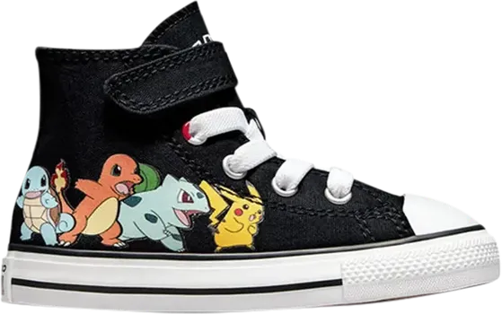 Кроссовки Converse Pokemon x Chuck Taylor All Star High TD First Partners, черный
