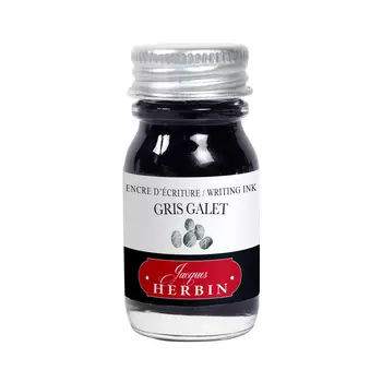 Чернила в банке Herbin, 10 мл, Gris Galet