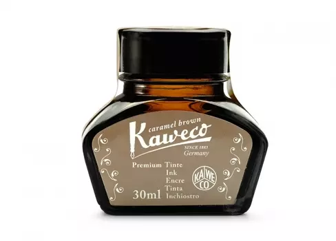 Чернила Kaweco в банке 30 мл Карамельно-коричневый