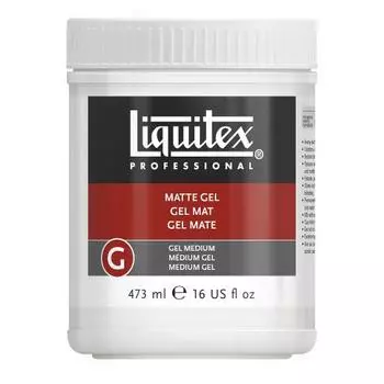 Гель-медиум для акрила Liquitex "Matte gel" 473 мл матовый