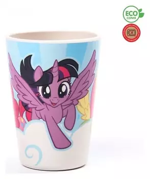 Стакан детский из бамбука "Искорка" My Little Pony