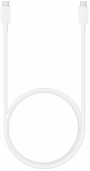 Кабель Samsung Type-C/Type-C 5А 1.0m (белый) (EP-DN975)