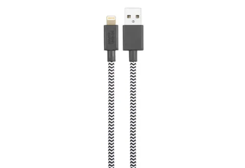 Кабель Native Union Belt Lightning/USB (1,2 м), зебра