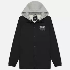 Мужская куртка ветровка Vans Riley New Varsity, цвет чёрный, размер L