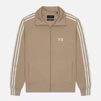 Мужская олимпийка Y-3 3-Stripes Track Top, цвет бежевый, размер L